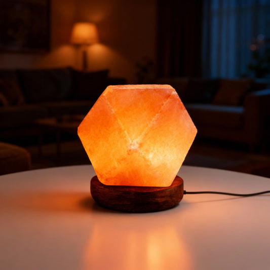 Himalayan Salt Lamp Crafted Diamond (Salt Lamps)