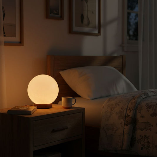 Himalayan Salt Lamp – White Sphere (Salt Lamps)