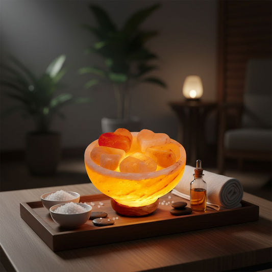 Himalayan Salt Massage Heart Stones (Salt Spa, Bath & Massage)