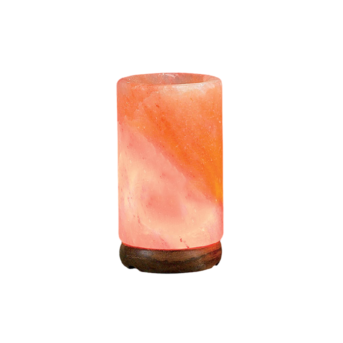 Himalayan Salt Lamp – Pink Cylinder Diffuser (Salt Lamps)